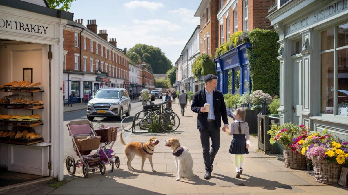 Affluent' Surrey town with outstanding schools named best place to live