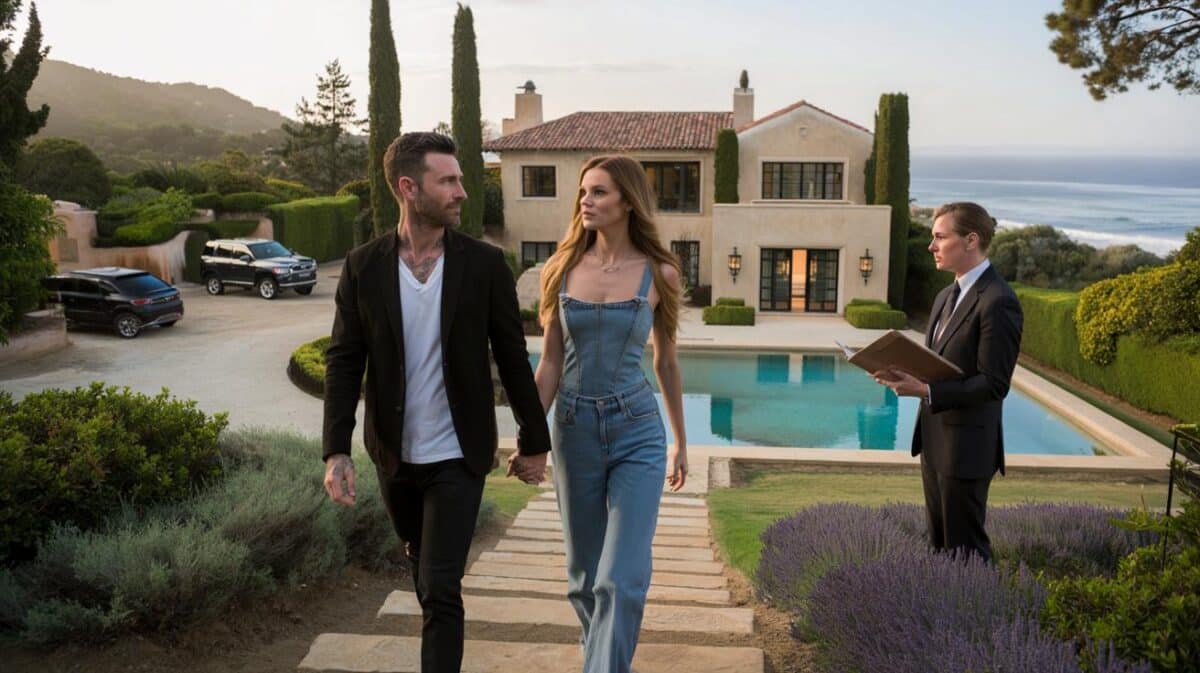 Maroon 5’s Adam Levine and supermodel Behati Prinsloo get a $60 million offer on their Montecito mansion