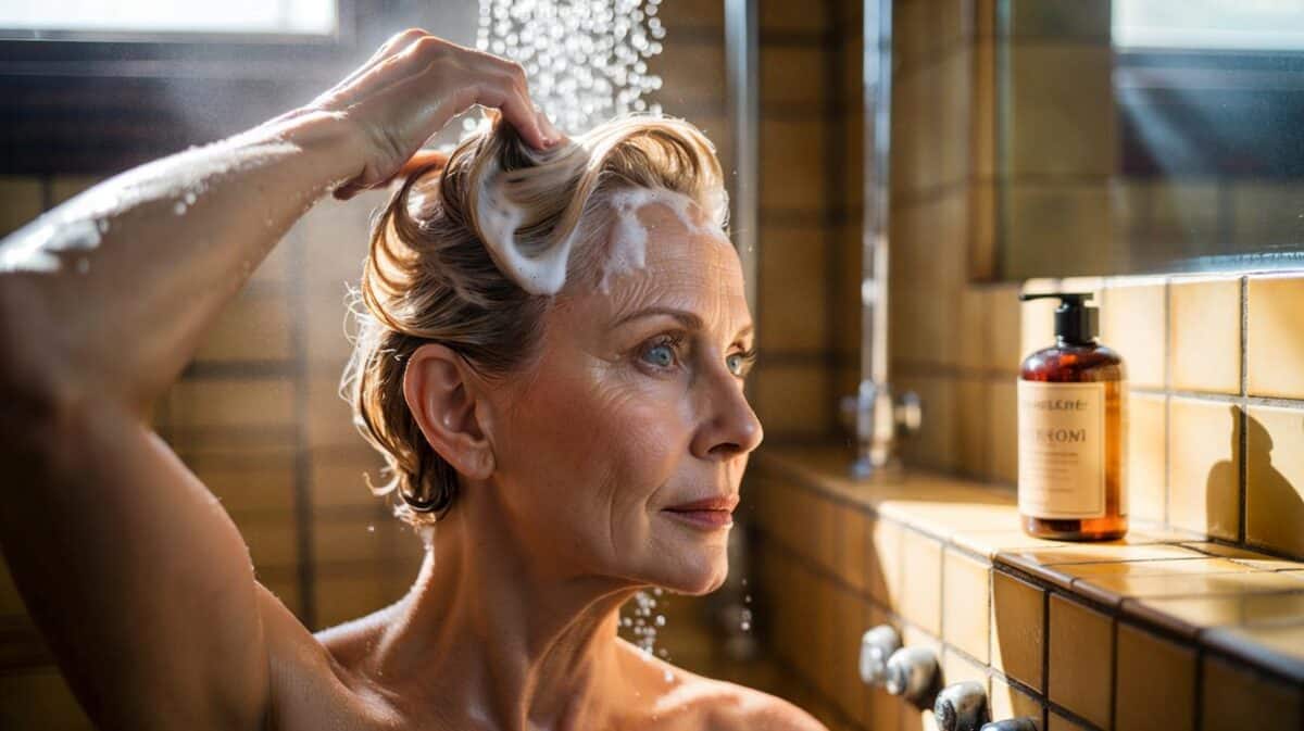Sharon Stone, 67, says this shampoo helped grow back her hair after a stroke