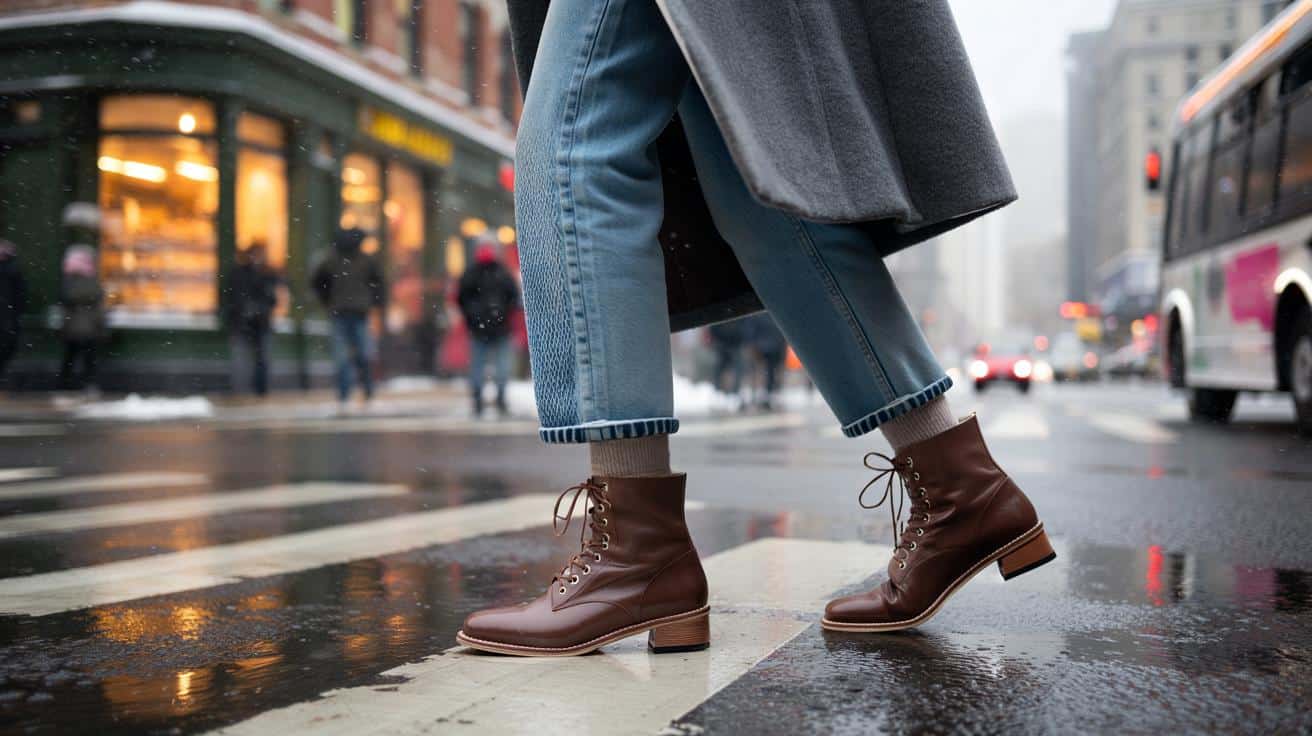 Granny boots are the winter trend that’ll dress up any pair of jeans